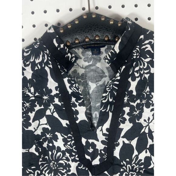 Brooks Brothers linen blend tunic top - Picture 4 of 6